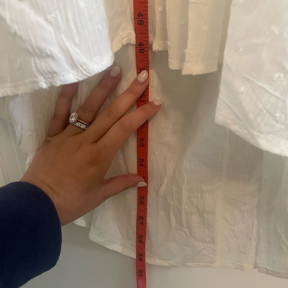 Ivory open back maxi - Picture 6 of 6